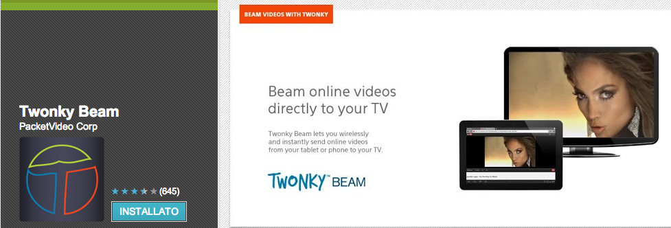 twonky beam apple tv